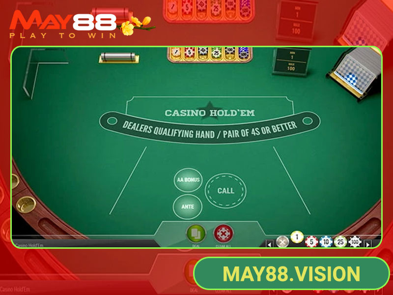 Luật chơi Casino Hold'em chi tiết