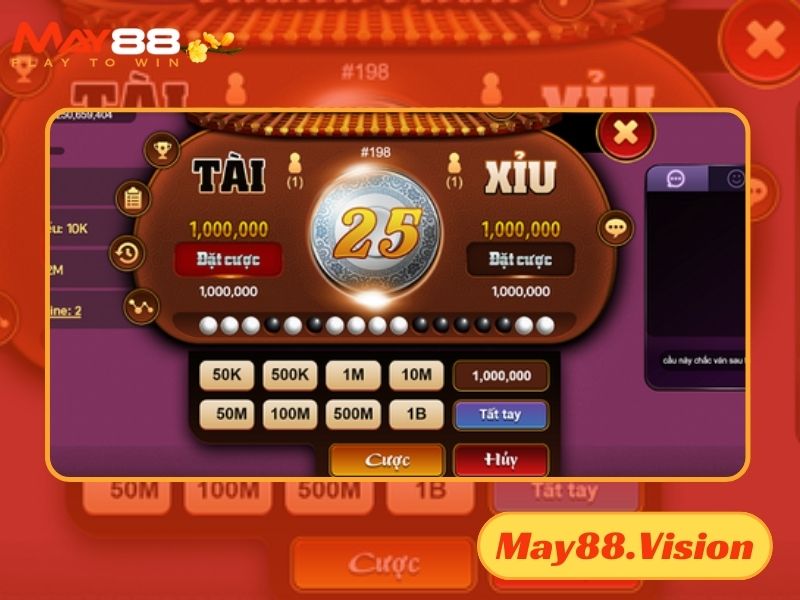 Game tài xỉu MD5 cực kỳ dễ chơi